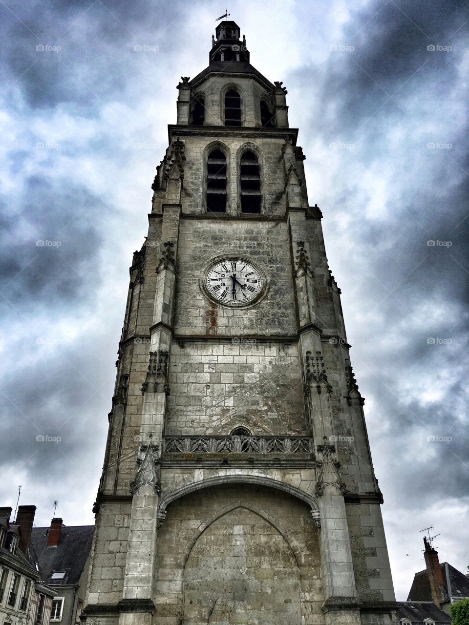 France- Vendôme- Saint Martin tower