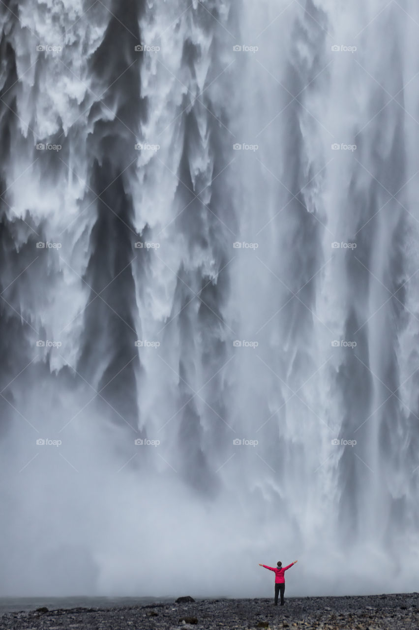 Huge Stunning Waterfall
