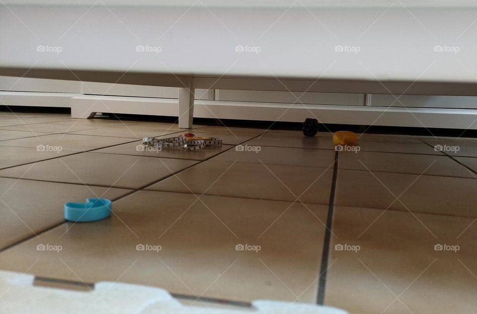 Toys under the Table