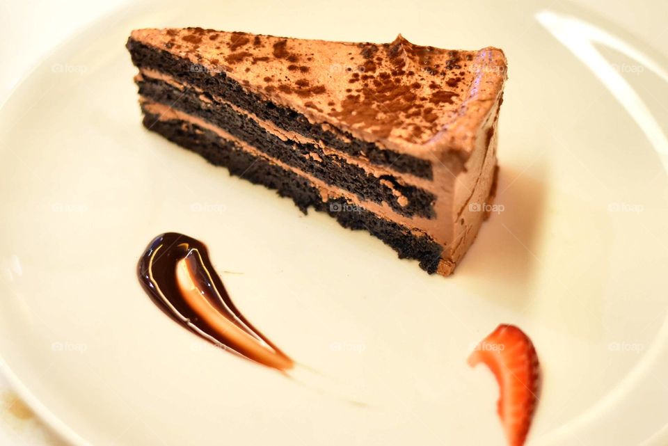 Chocolate espresso cake