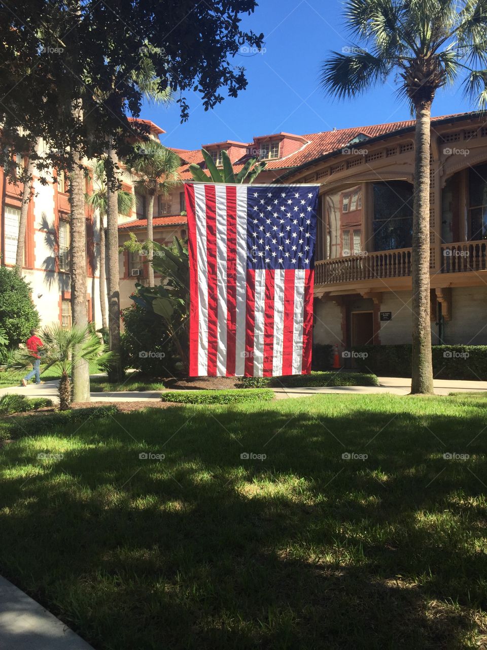 Veterans Day , Flagler college  Saint Augustine , Florida. 
