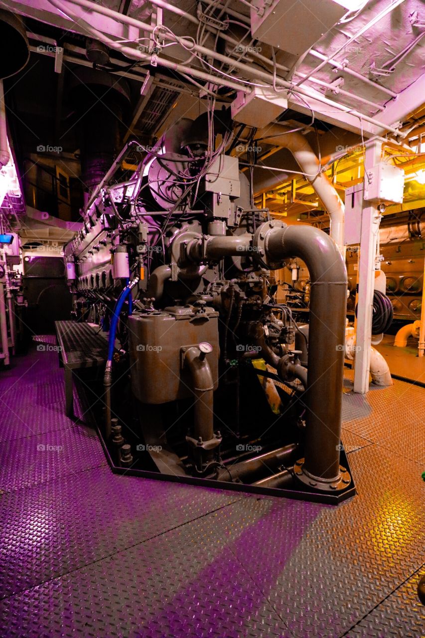 Engine room 