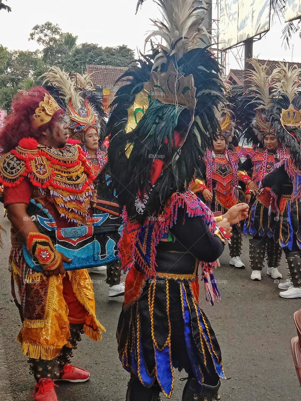 The Jaran Kepang dance or also known as Jaranan, Jaran Dhor, or Kuda Lumping is a folk art that is often found on the island of Java, Indonesia.