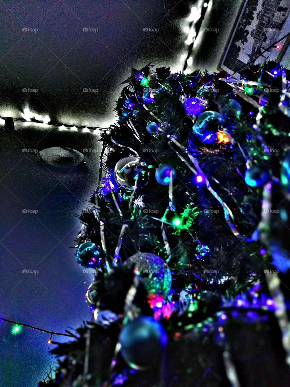 Christmas, Abstract, Color, Light, Winter