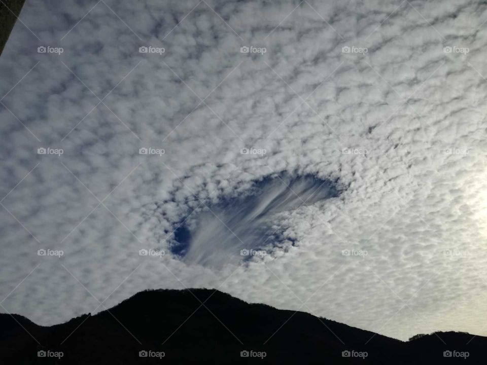 A chink in the clouds