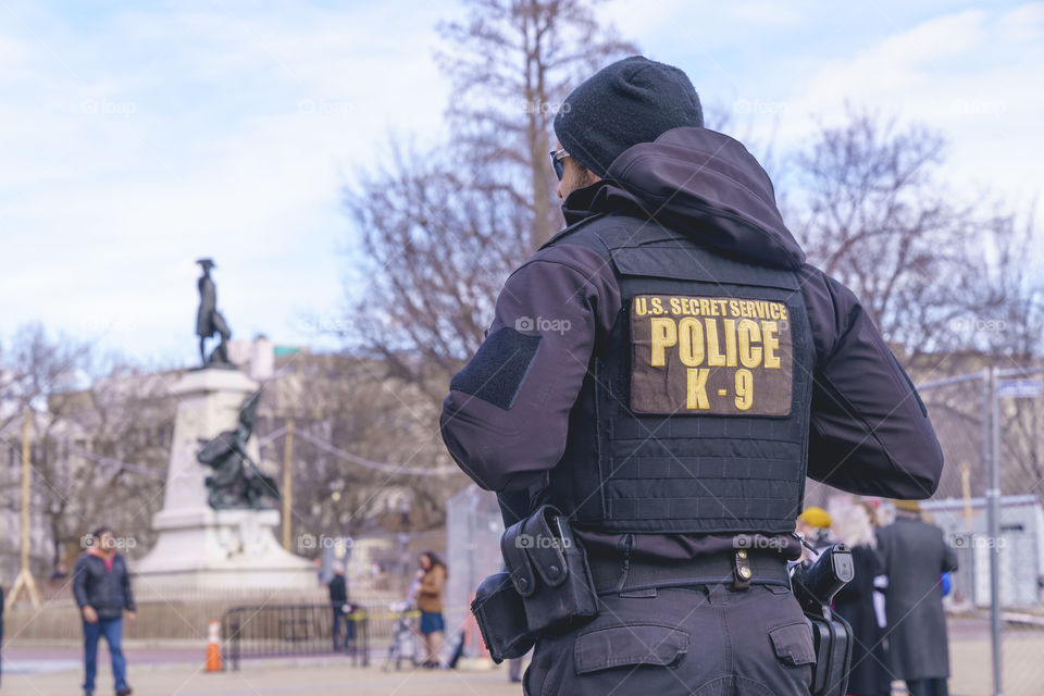 Secret Service Agent at the White House 