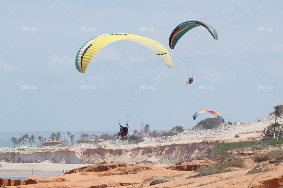 Paragliding in Brazil