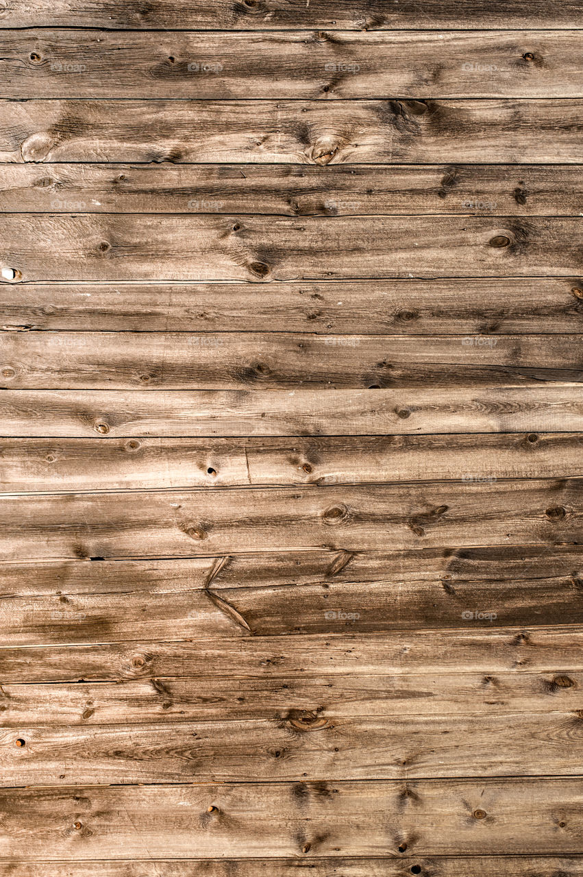 Overhead view of wooden board