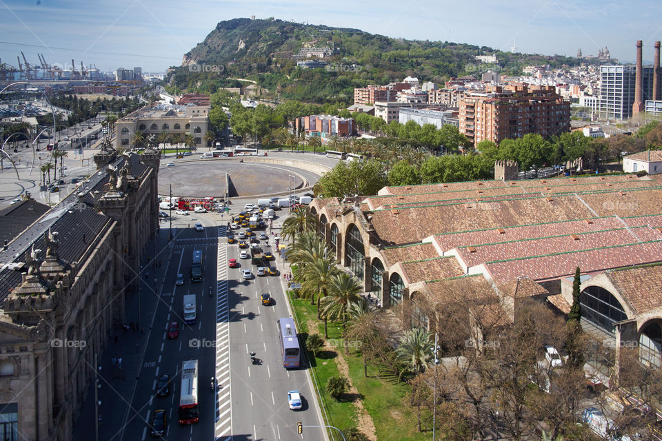 Barcelona. Tejado de las Atarazanas