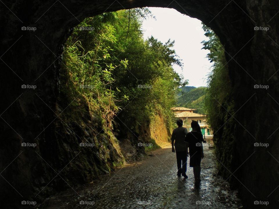 Tunnel . Conservatória, Rio de Janeiro. 