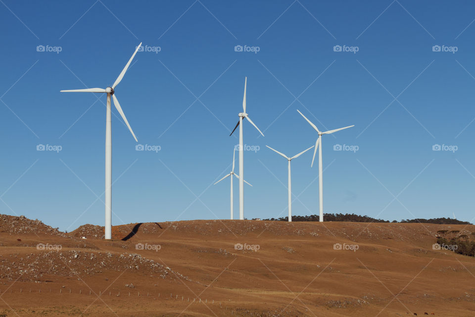 Wind power source.