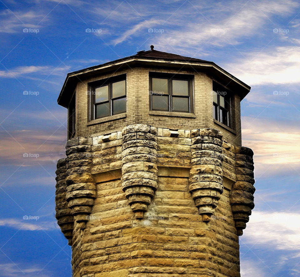 tower watching prison illinois by landon