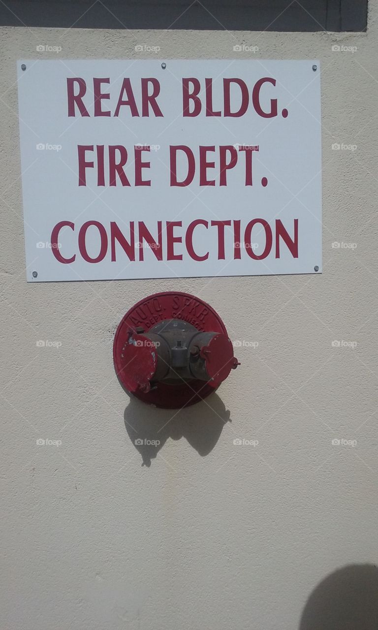 fire hose connection