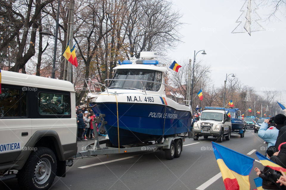 police boat