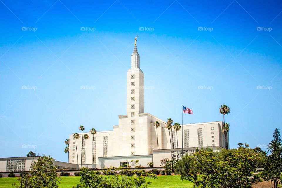 Church of Jesus Christ of Latter Day Saints’ temple in Los Angeles.  
