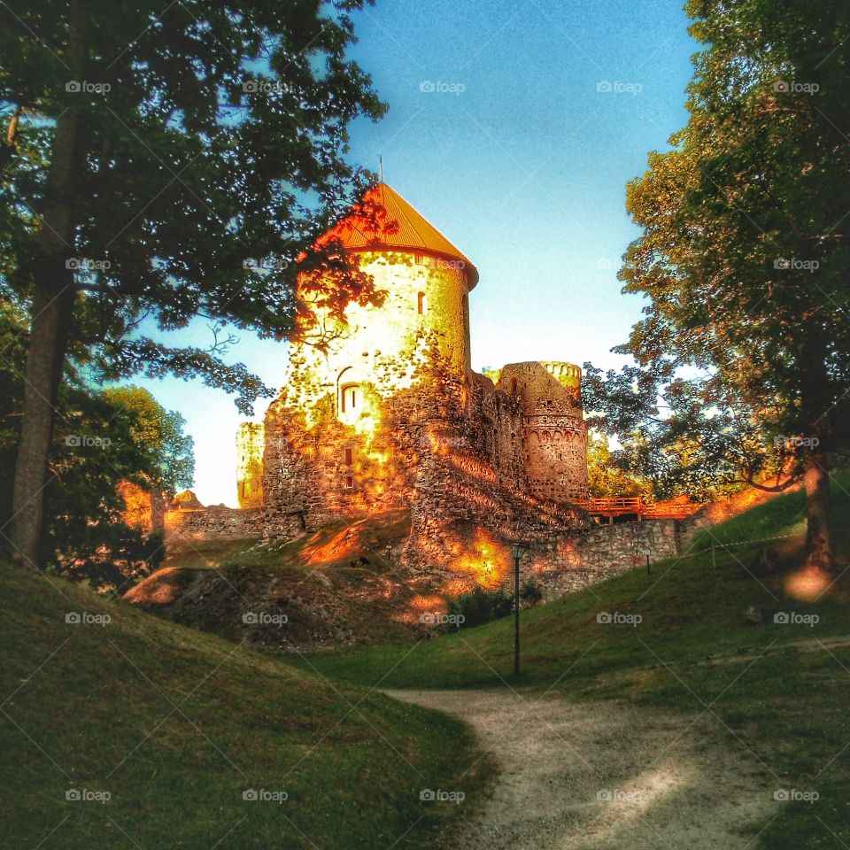 Cēsis Castle is one of the most iconic and best preserved medieval castles in Latvia. The foundations of the castle were laid 800 years ago by the Livonian Brothers of the Sword.Info on Wikipedia.