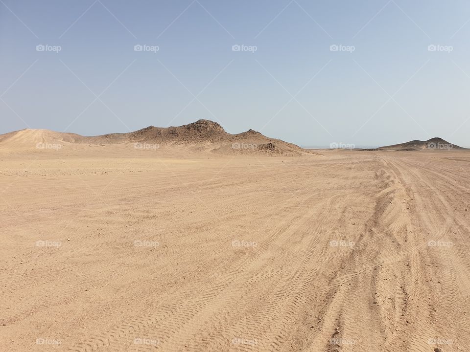 Östliche Wüste in Ägypten