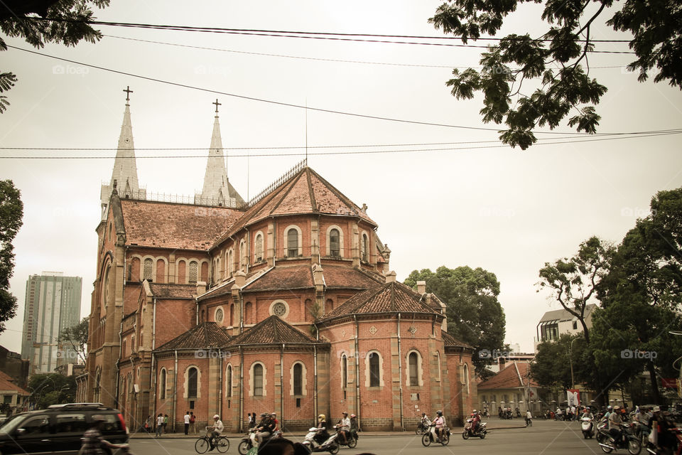 Immaculate Conception Cathedral Basilica (Cathédrale Notre-Dame de Saïgon )