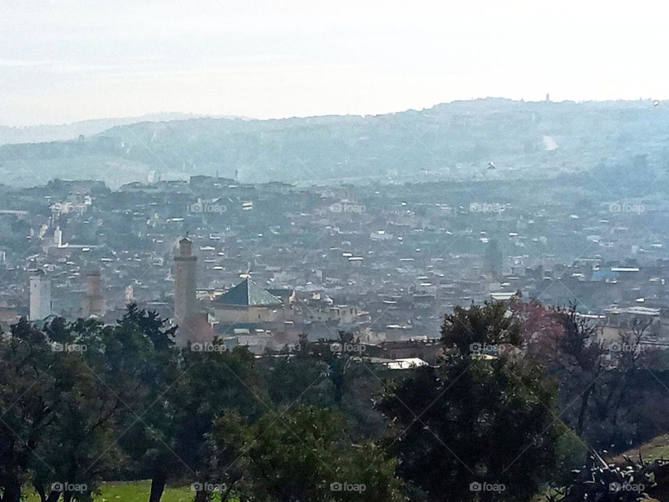 Population between the nature