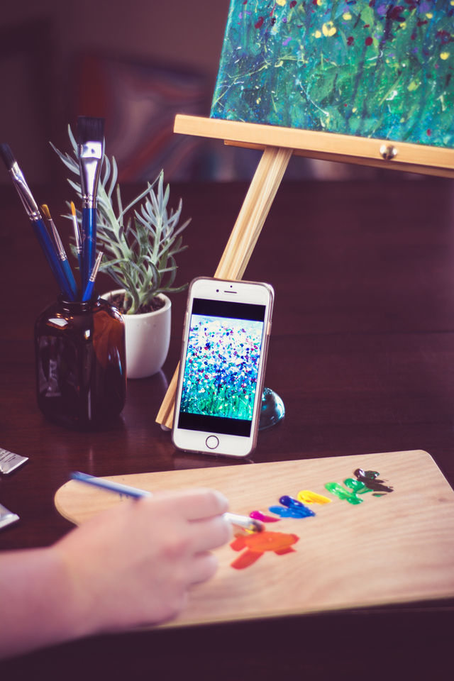 Painting with Invisible Shield Sapphire Defense 8