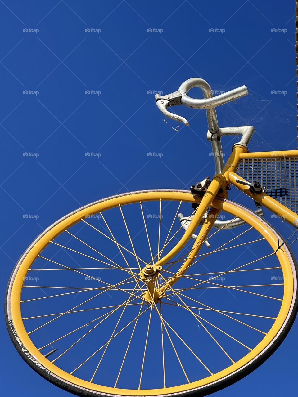 Bycicle#yellow#sky