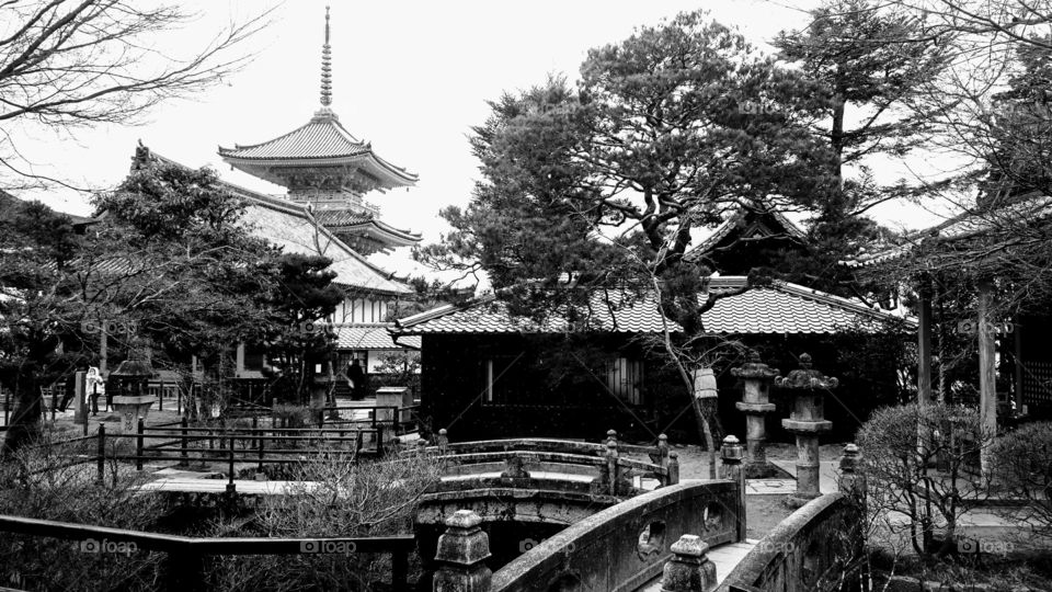 Kiyomizu-dera temple Japan