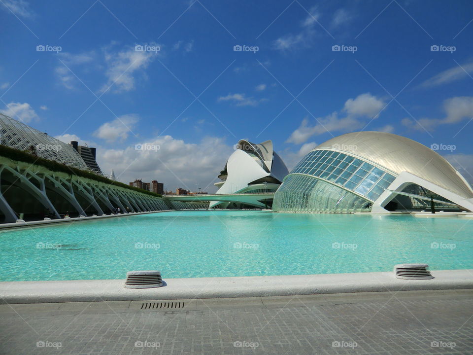 Ciutat de les Arts. Ciutat de les Arts in Valencia, Spain