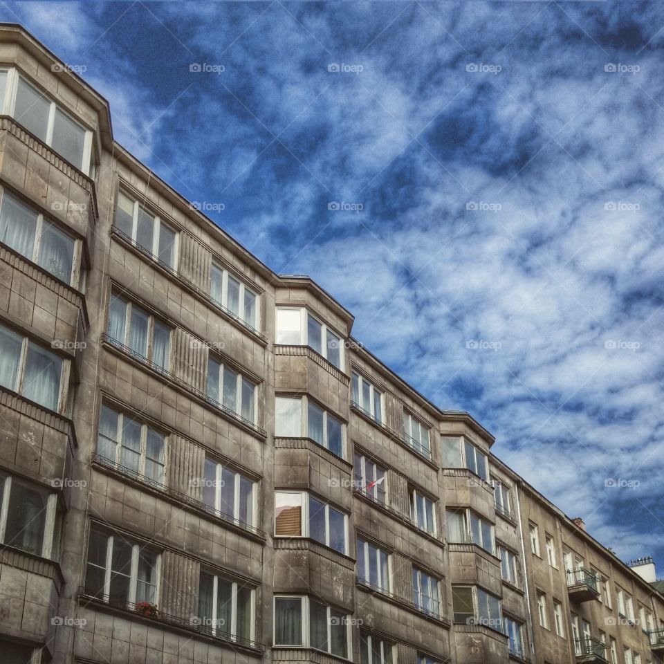 Old building against sky