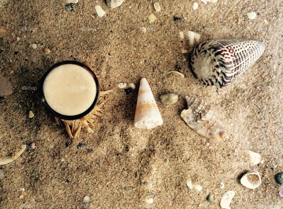 Coffee and beach! 🏖