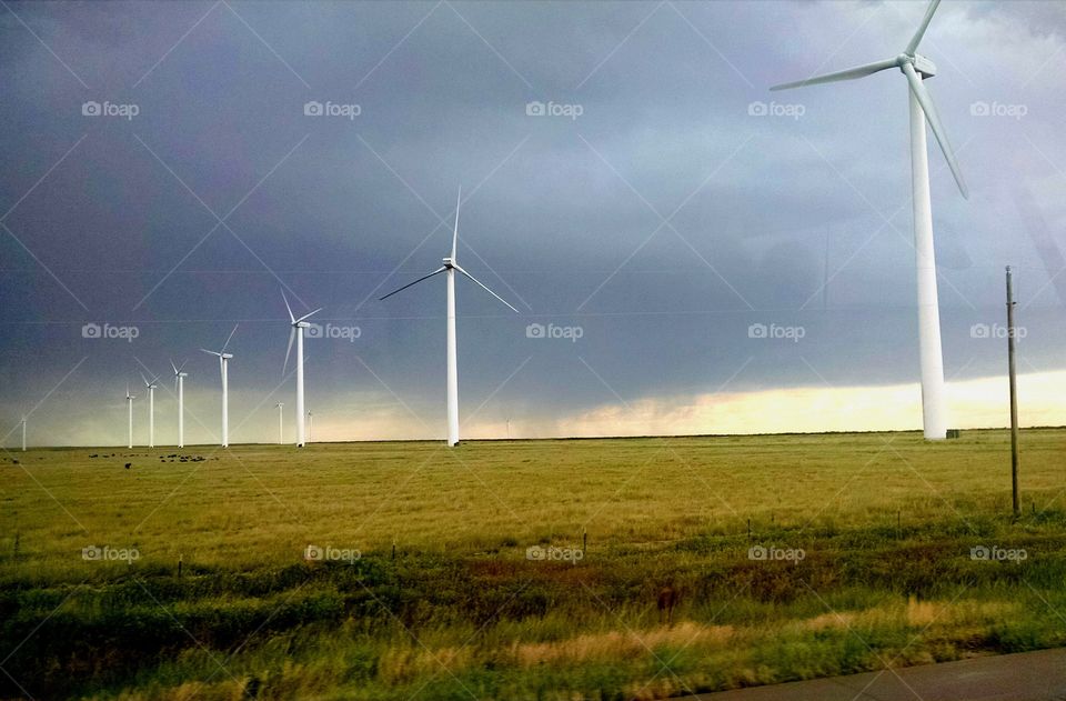 wind powered storm