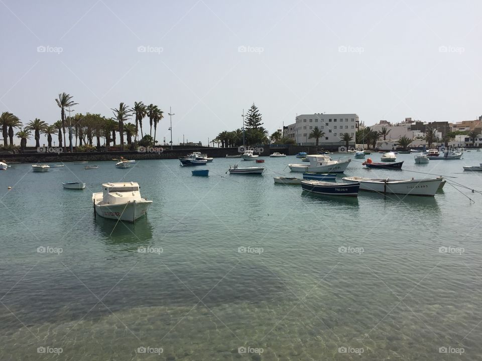 Resting boats