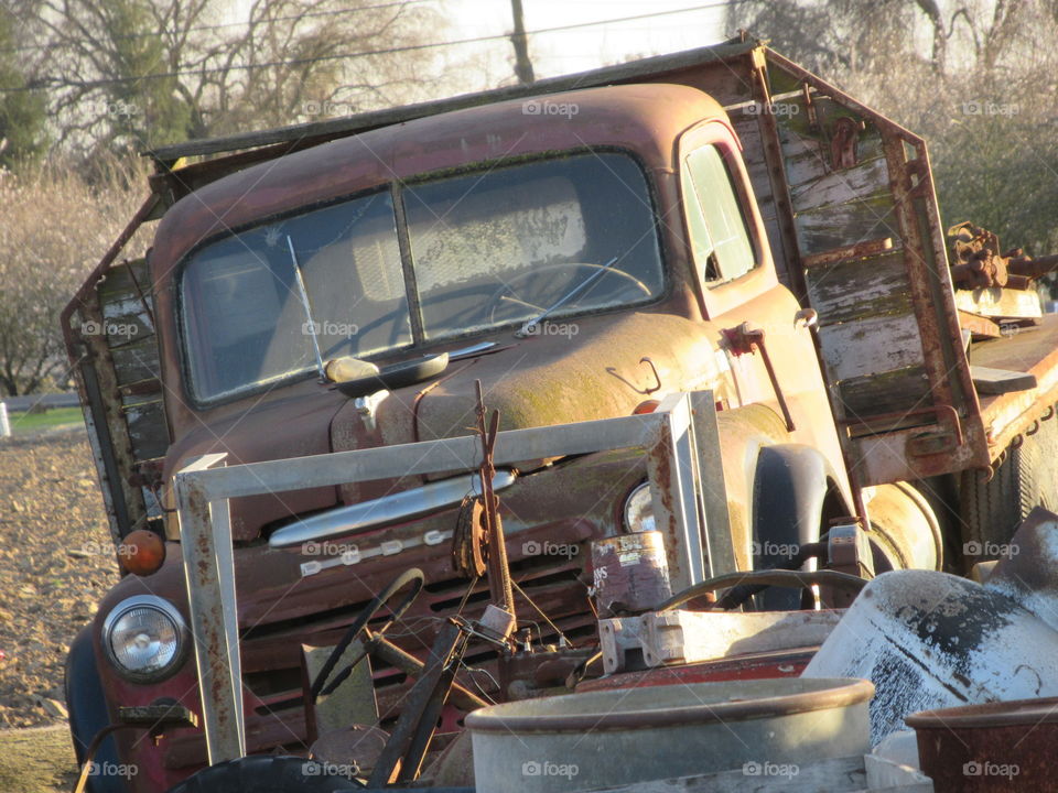 Old Dodge truck