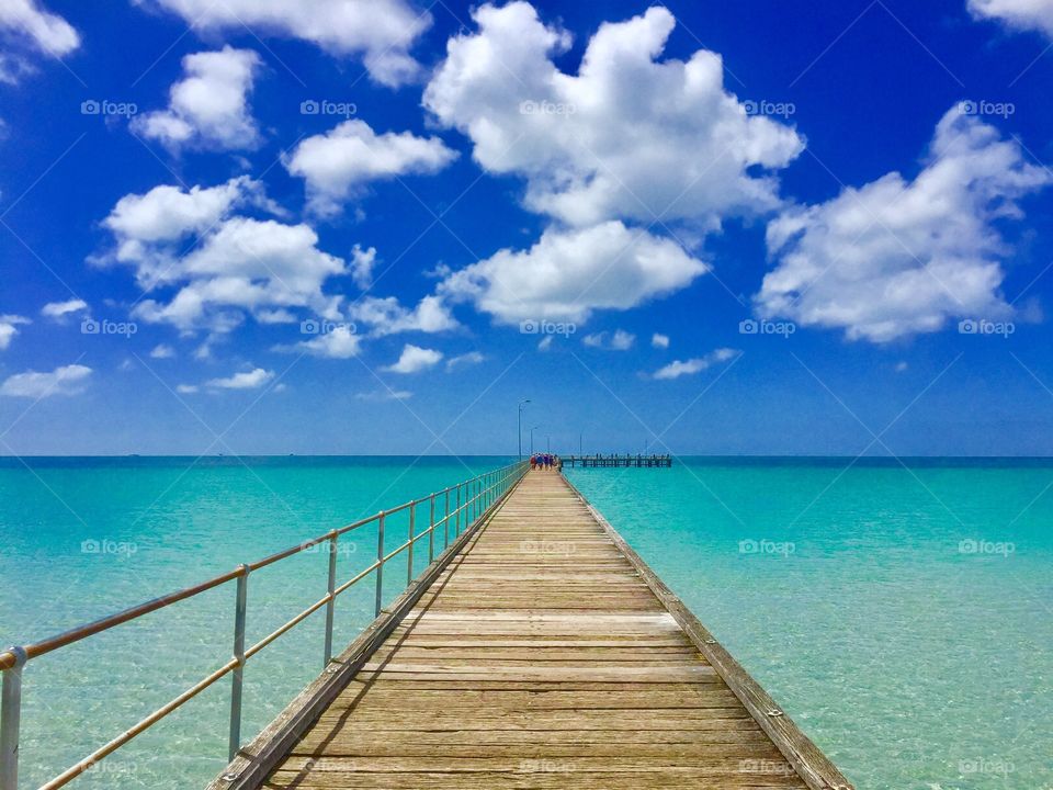 One of the many piers down along the Mornington peninsular, Victoria Australia 