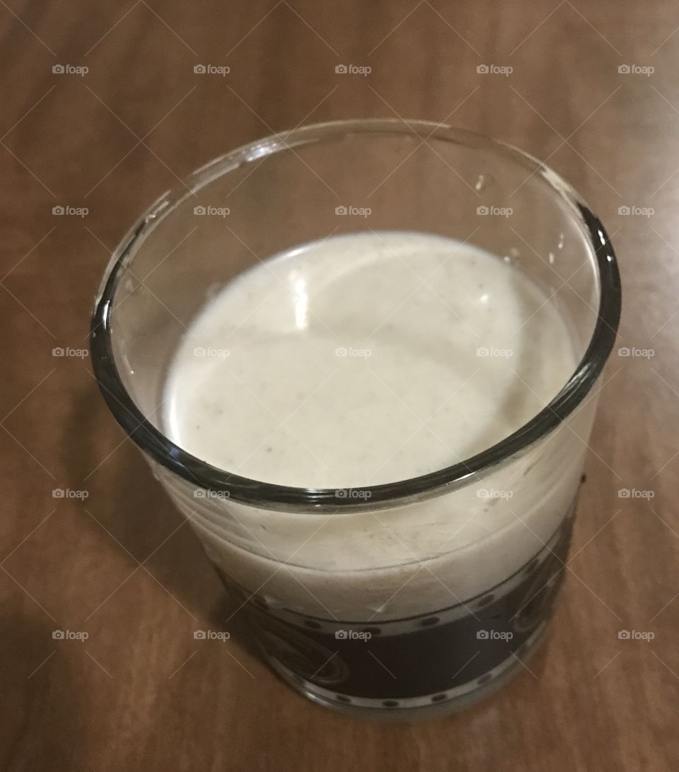Homemade Coquito was delicious drink