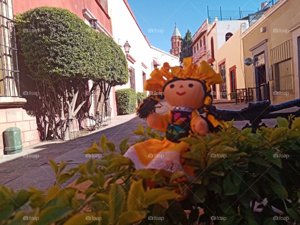 Otomi doll in Querétaro