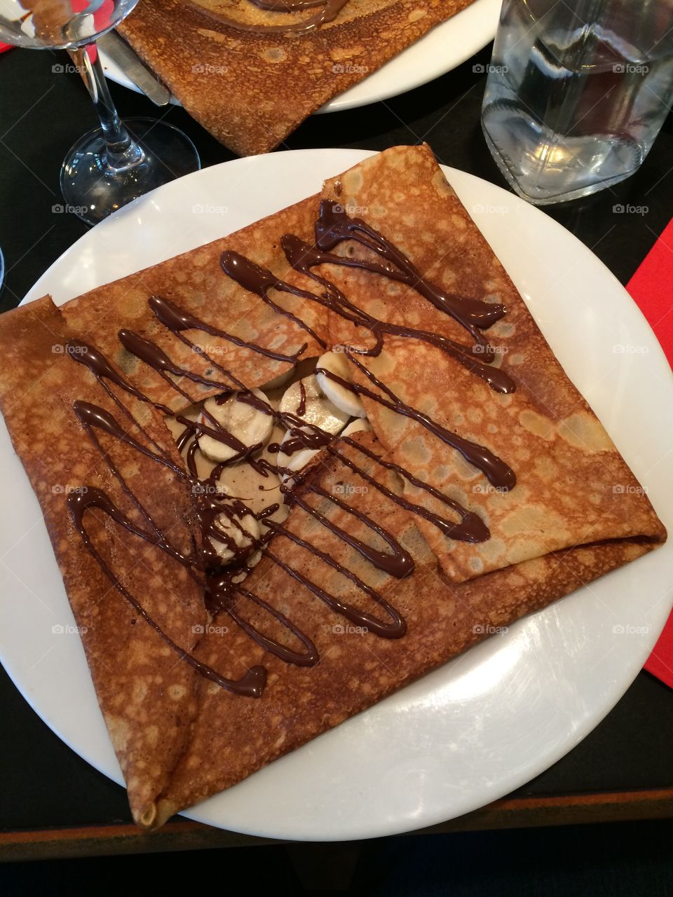 A famous French crepe