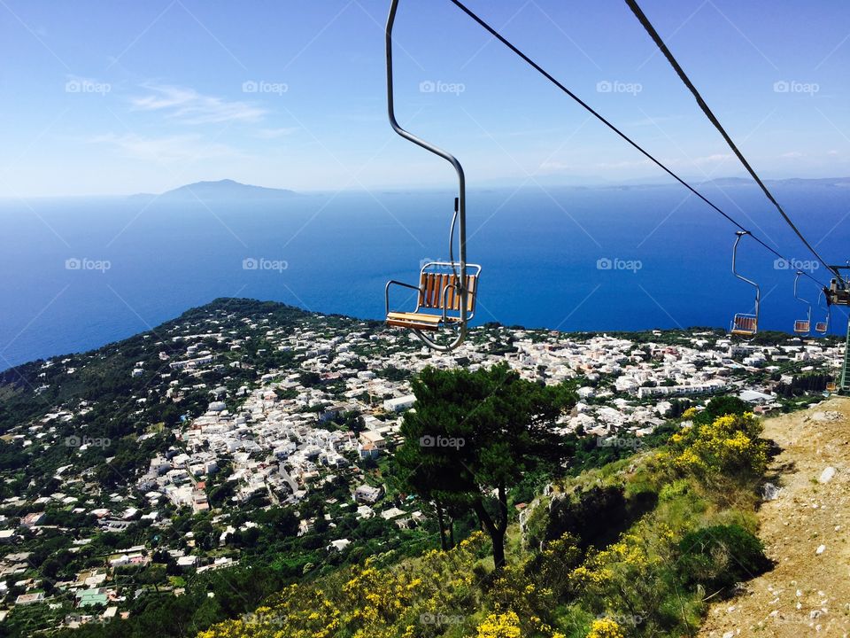 Capri. Chairlift