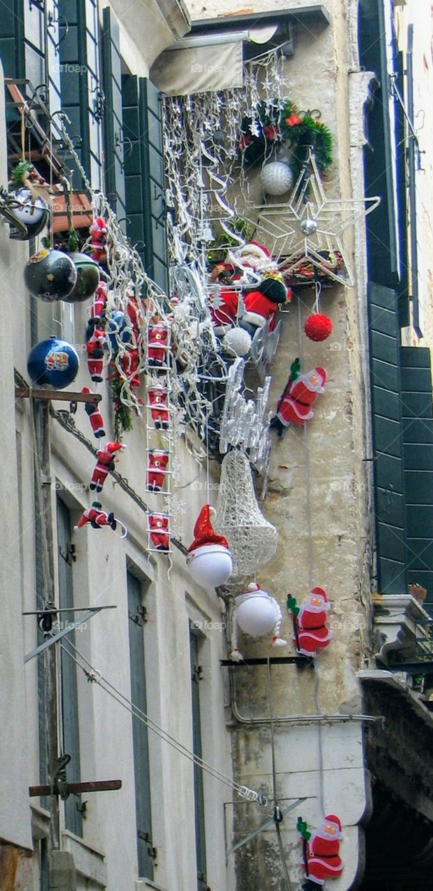 decoration of houses in Venice