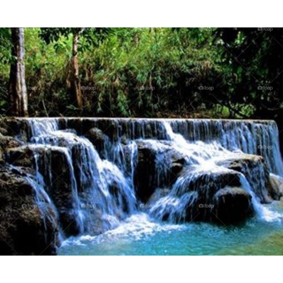 Laos waterfalls
