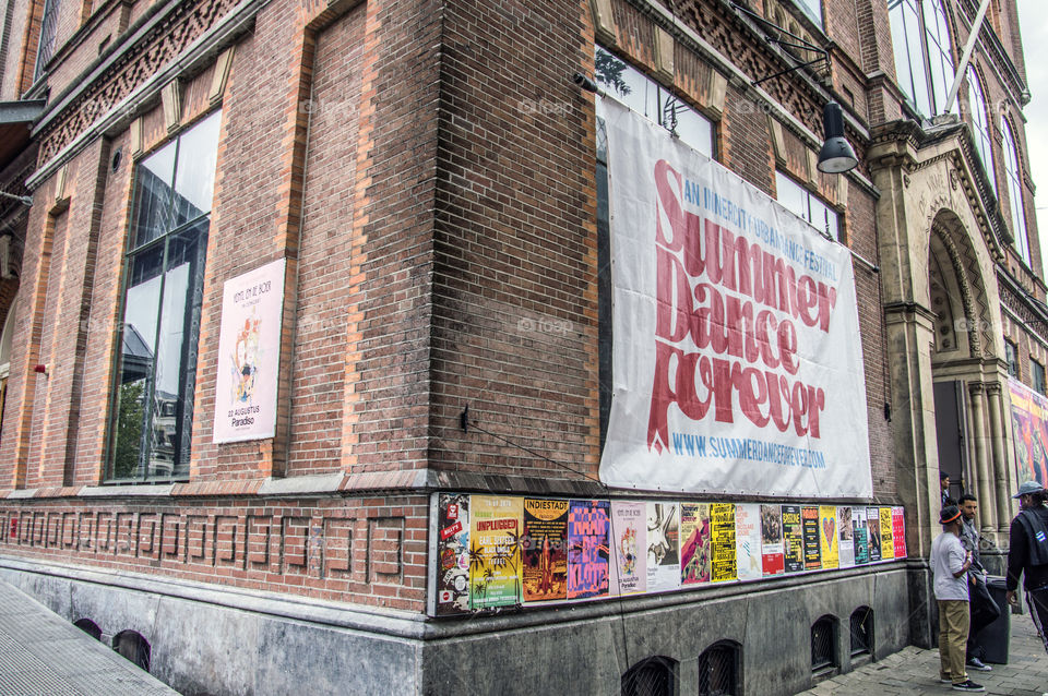 The Paradiso Building At Amsterdam The Netherlands 2018. Summer Forever Festival