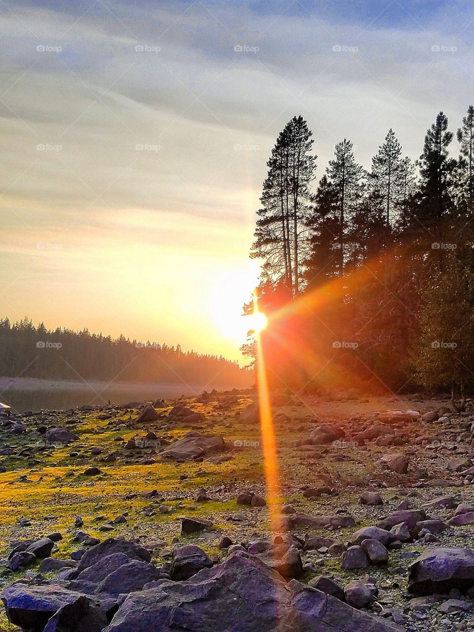Philbrook lake,  California