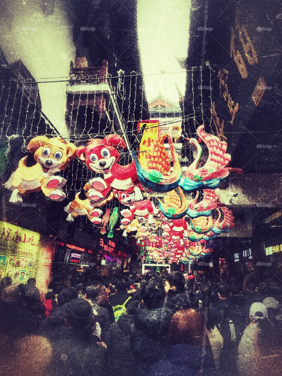 Shanghai Lantern Festival at YU Garden, 上海灯节在豫园。Year of the Dog!