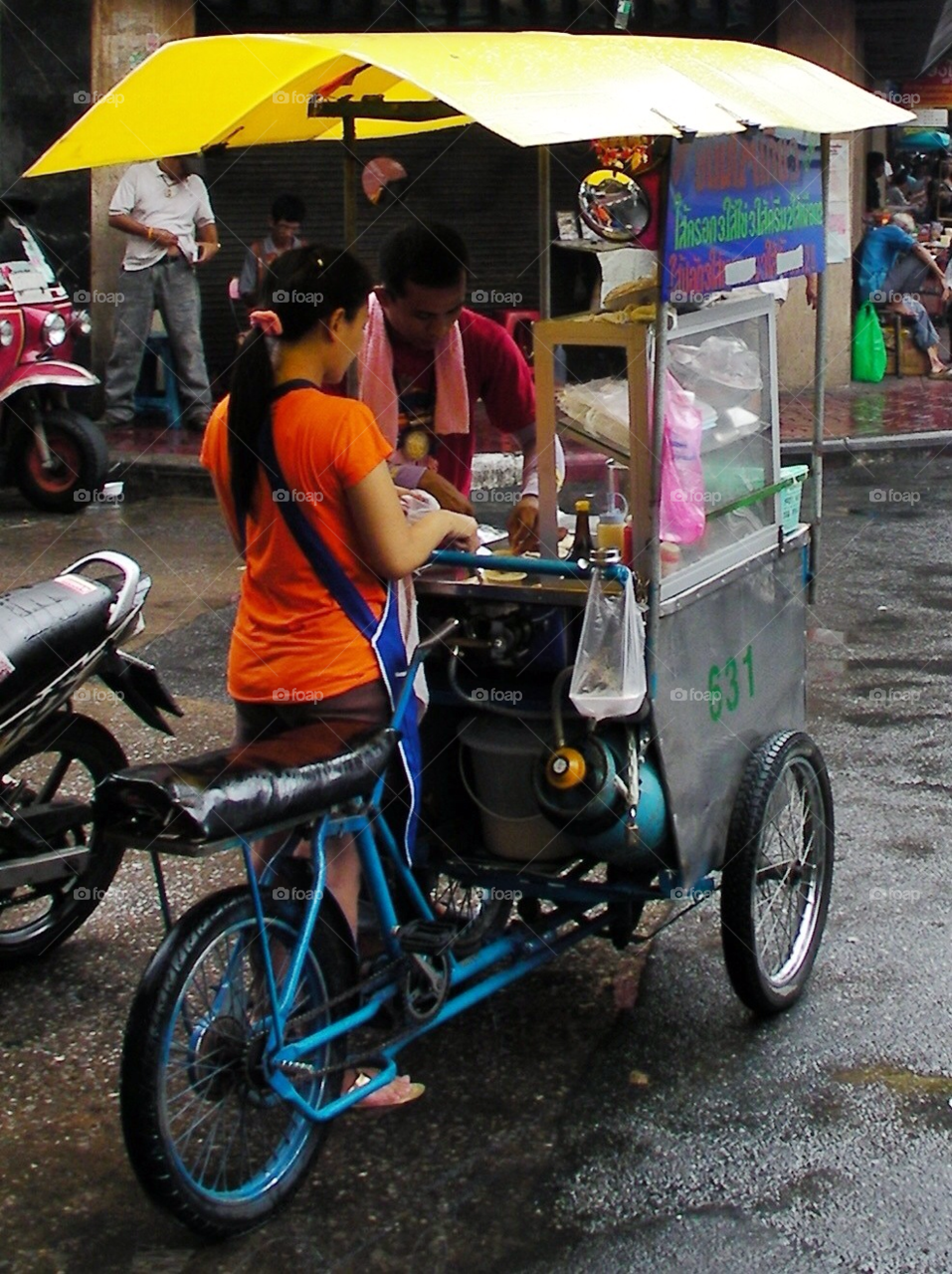 bicycle food bike thailand by twilite