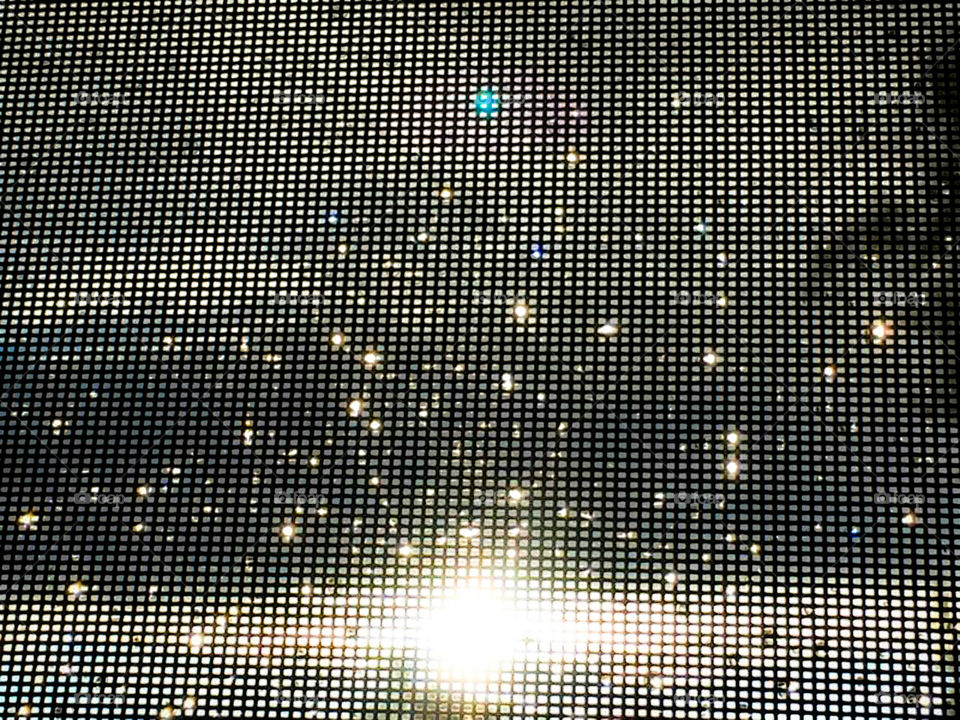 Raindrops on Screen