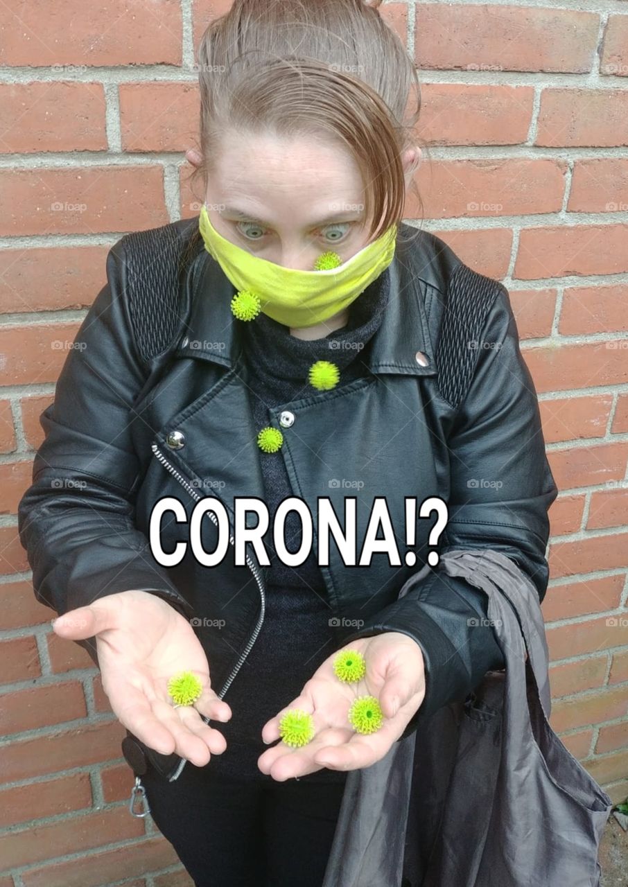 Corona krank Viren lustig funny Spaß Krankenheitsheitserreger Quarantäne