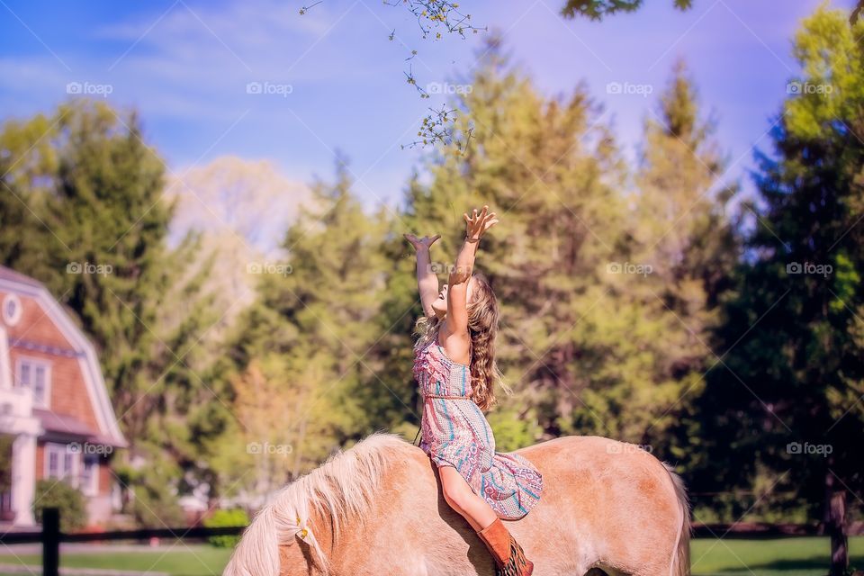 Flying flowers