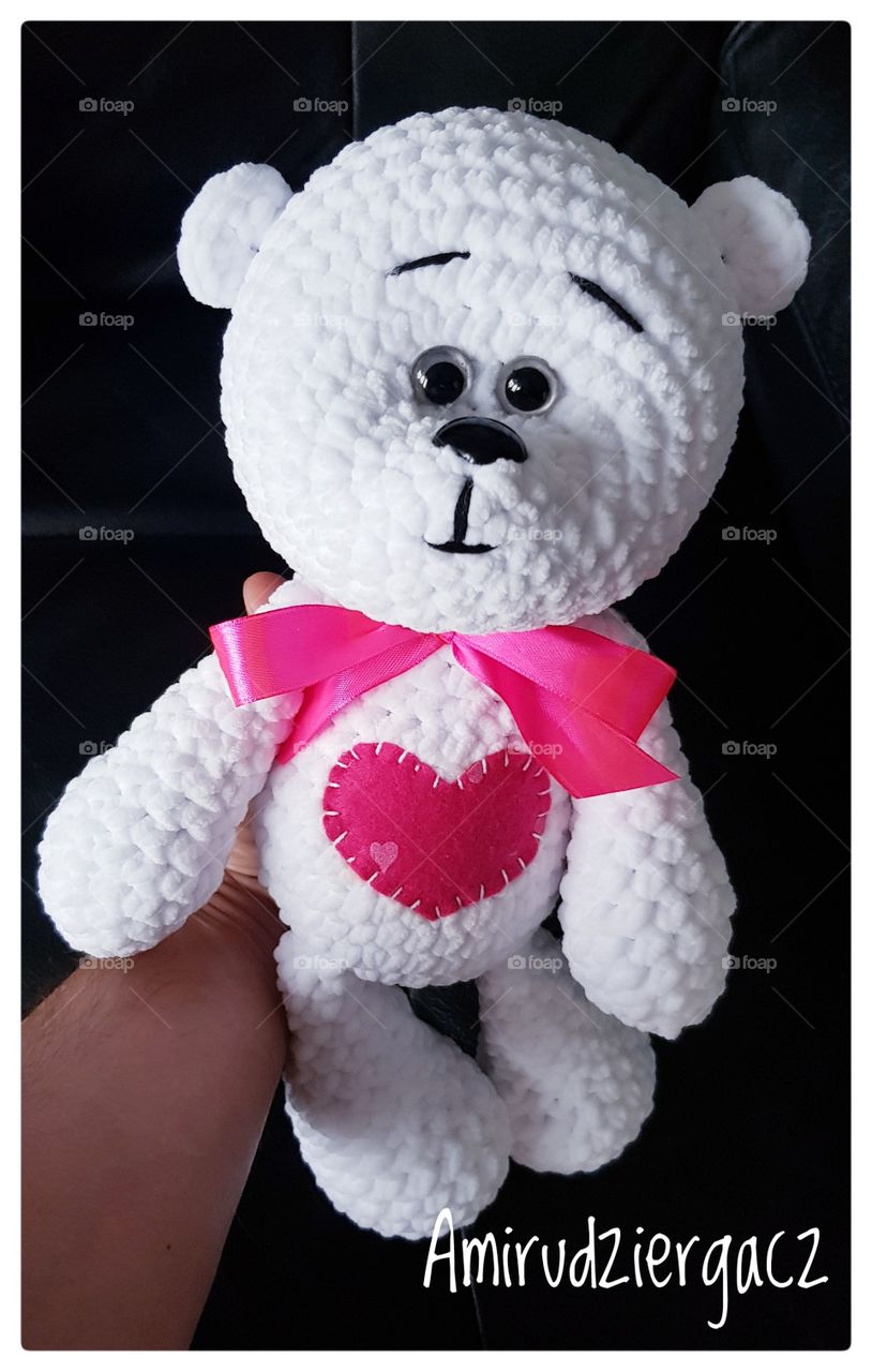 Amigurumi teddy bear