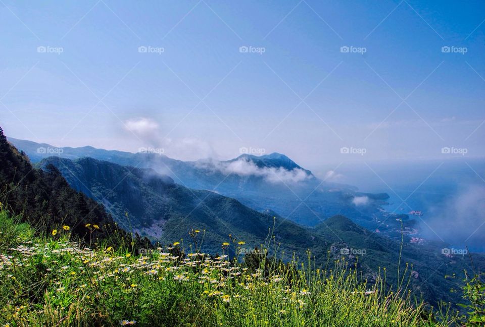 Scenic view of mountain