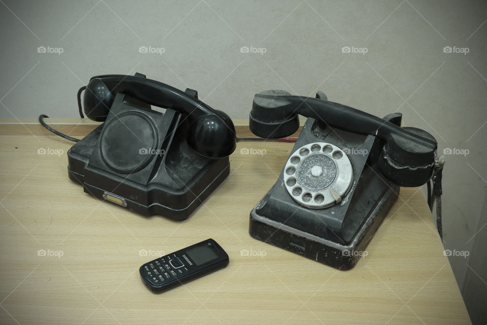 Three very old phones