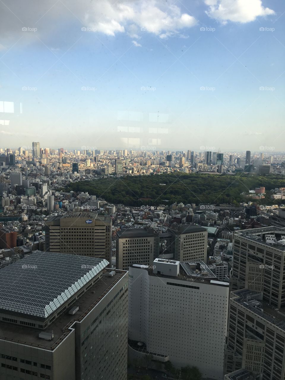 Nice view from Tokyo Metropolitan Government Building Observatories
